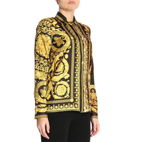 versace golden shirt